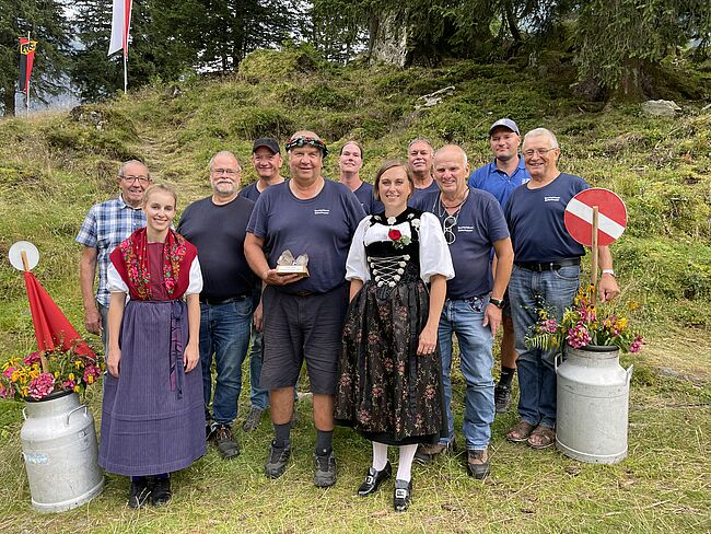 Gruppe Altachen mit Ehrendamen