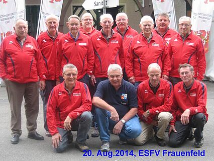 Eidgenössisches Schützenfest für Veteranen in Frauenfeld 2014